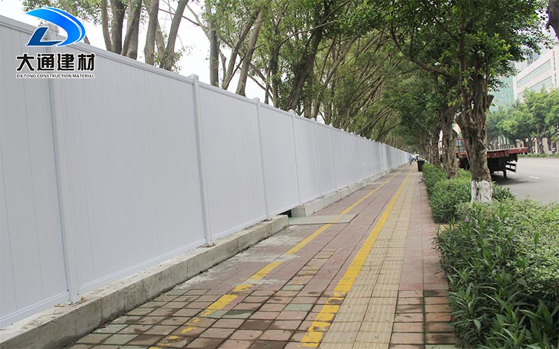 深圳市政pvc圍擋的好處，深圳大通建材圍擋廠家