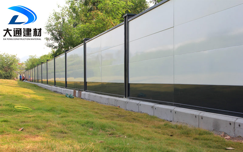 深圳市政圍擋，市政施工圍擋安裝現(xiàn)場(chǎng)效果圖