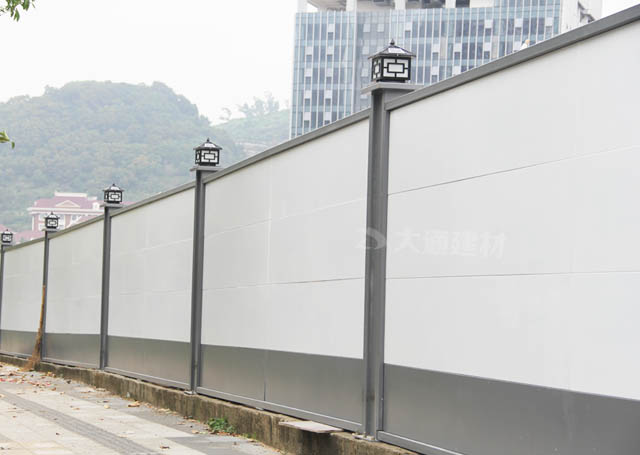 烤漆圍擋-東莞樟木頭道路修建施工圍擋工程-東莞-深圳市大通建材有限公司鋼圍擋生產(chǎn)定制廠(chǎng)家